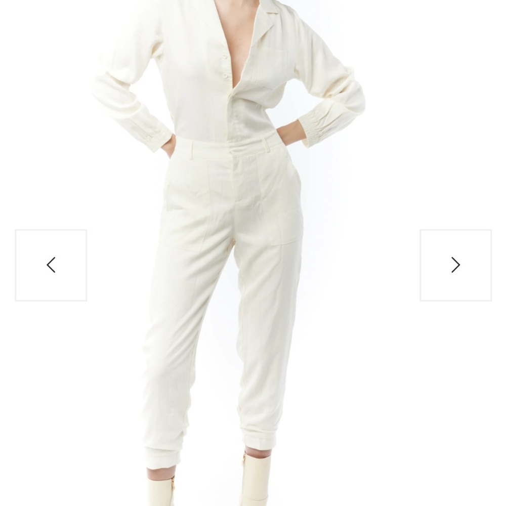 LBLC the Label - Elegant Ivory Jumpsuit